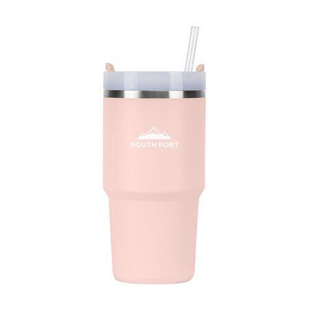 Vaso Térmico Rosa South Port by Gadnic 590ML Frío Calor con Tapa Hermética