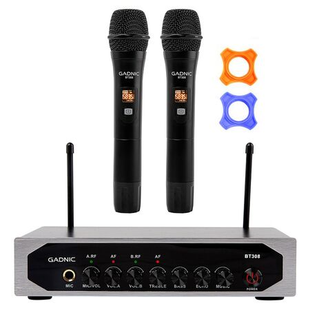 Micrófono Inalámbrico Profesional Gadnic BT308 UHF