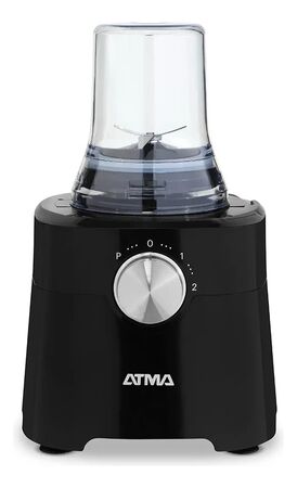 Multiprocesadora Atma 9 en 1 con jarra licuadora picadora LP8426NAP 600w Negra