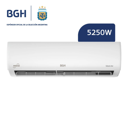 SPLIT BGH INVERTER SILENT AIR BSI52WCLW 5250W F/C