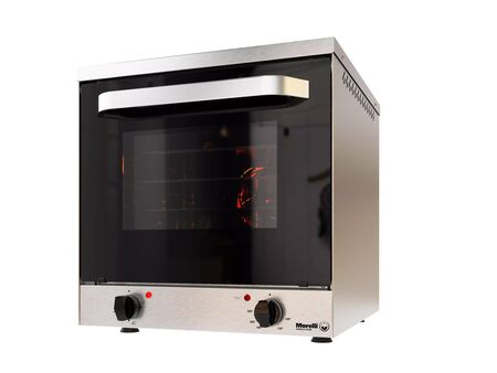Horno elctrico a conveccin Morelli Dorato