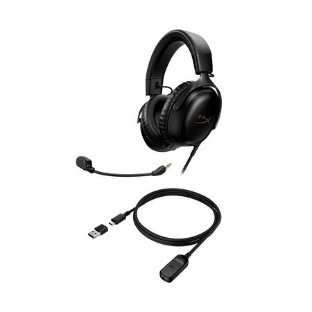 AURICULAR GAMER HYPERX CLOUD III BLACK (727A8AA)