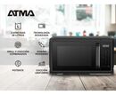 Microondas Digital Con Grill Atma 28l 900w Matdgb28uap Negro - Miniatura 7