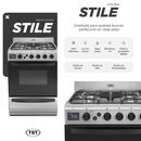 Cocina TST Stile con grill timer pirometro - Miniatura 3