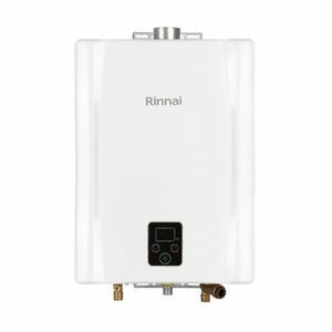 CALEFON RINNAI 21 LTS TN FORZADO GAS NATURAL BLANCO SIN LLAMA  - 4603494