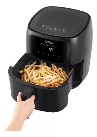 Freidora De Aire Digital Sin Aceite Atma Pro Fr60arbp 6,5l Color Negro