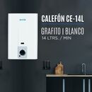 Calefon Escorial Ce-14l Gas Natural 14lts Apagado Automatico - Miniatura 6
