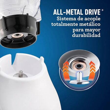 Licuadora OSTER Kaliman Blstkapbrd - vaso plastico - 2 vel negra 