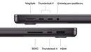 MacBook Pro 14" Apple M4 CPU 10Core GPU 10Core, 512GB SSD, 16GB Ram Space Black MW2U3LE-A - Miniatura 7