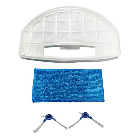 Kit De Repuesto Gadnic Aspiradora Robot ROB00504 Mopa Cepillos laterales x2 Filtro