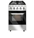 COCINA MORELLI ACERO EX 550 16090 4 HORNALLAS - Miniatura 2
