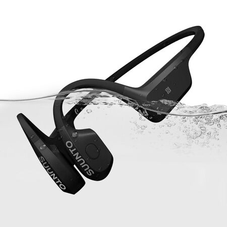 Auricular Suunto De Conducción Ósea Aqua Black Sumergibles