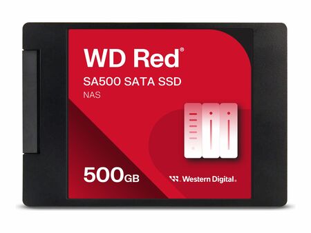 Disco Solido Interno Western Digital 500GB Red SATA SA500