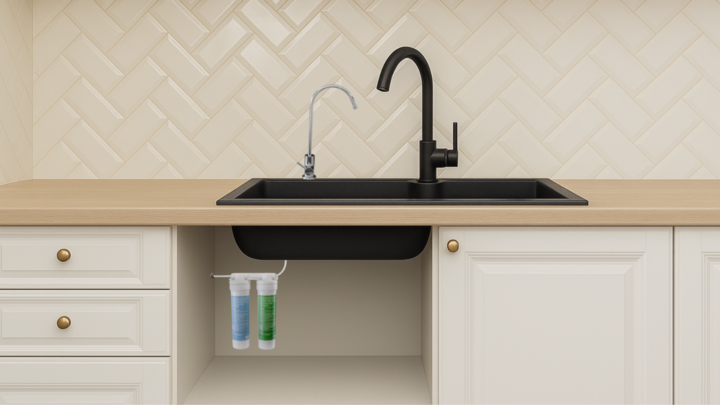 Filtro Purificador de agua Bajo mesada con UltraFiltración DVIGI - Vista 3