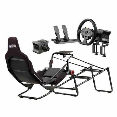 Simulador de Manejo Volante y pedales Moza Racing R5 PC Cockpit Next Level Racing Formula Lite Pro Plegable