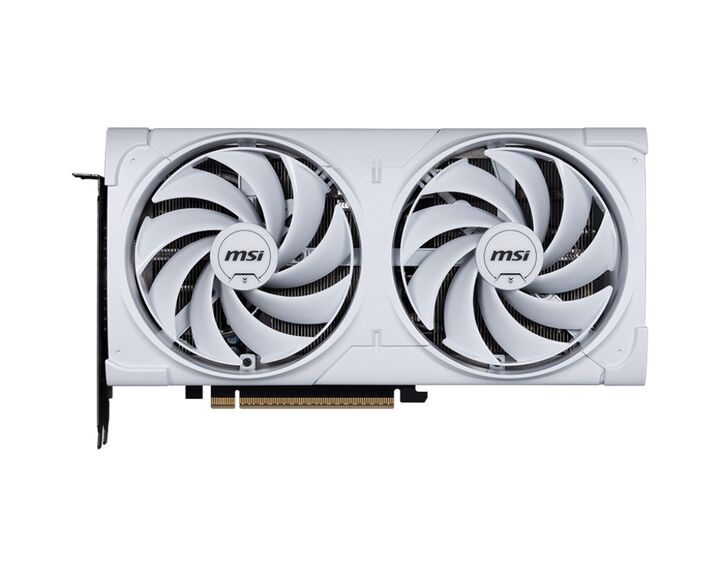 Placa de Video MSI GeForce RTX 5070 VENTUS 2X OC 12G WHITE - Vista principal