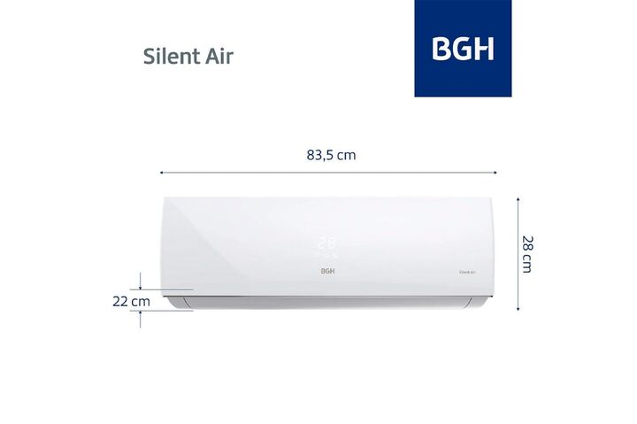 Acondicionador de aire BGH BS35WCAU 3300W Frio Calor Split - Vista 3