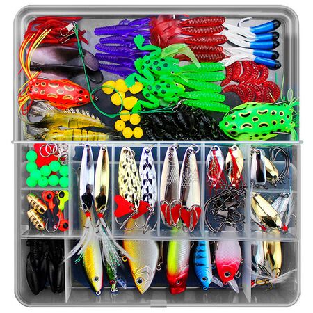 Juego De Señuelos De Pesca Gadnic De 141 Piezas Anzuelos