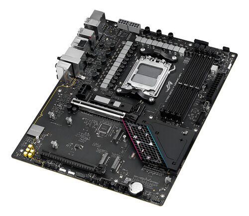 Motherboard Asus Rog Strix B850m-f Gaming Amd Am5 Ddr5 Wifi Negro - Vista principal