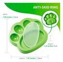 Mini Alimentador Almohadilla Para Lamer Petdreamhouse Verde - Miniatura 3