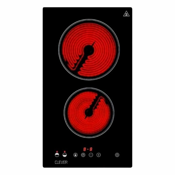 Anafe Eléctrico CLEVER 2 Hornallas Vitrocerámico - Vista 3