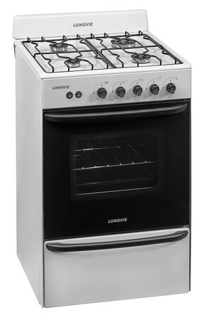Cocina LONGVIE 12331B multigas blanca 56cm encendido luz A++
