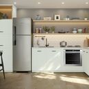 Heladera Top Mount No Frost Whirlpool Wrm42hk 386 Lts Inox - Miniatura 3