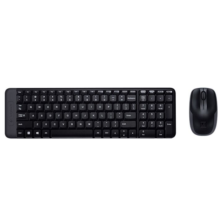 Teclado y Mouse Logitech Wir MK220 Blk 920-004430 - Vista principal
