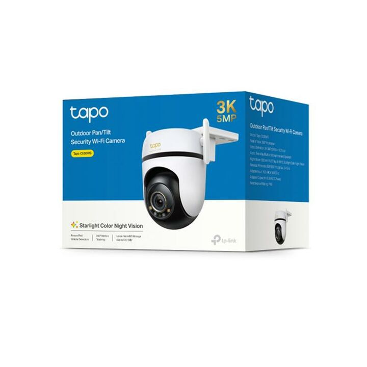 Camara IP Cloud Tp-Link Tapo C530WS 3K QHD Exterior PTZ Blanco - Vista 1