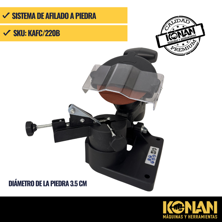 Afilador De Cadenas Konan De Motosierra - Vista 3