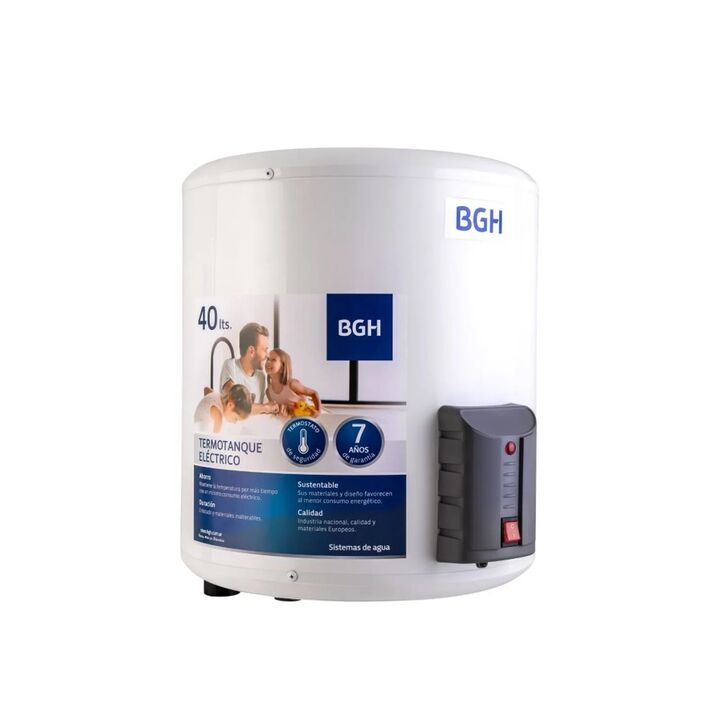 Termotanque elctrico BGH BTE-040EC15MD blanco 40L 220V - Vista principal