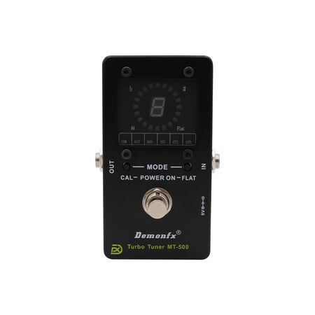 Afinador	 DEMON FX	Turbo Tuner      	NEGRO