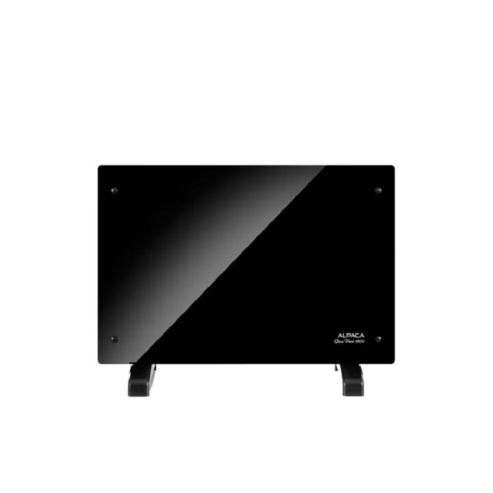 Convector Vitrocerámico Alpaca Glass Heat GH-18 1800W Negro - Vista 4