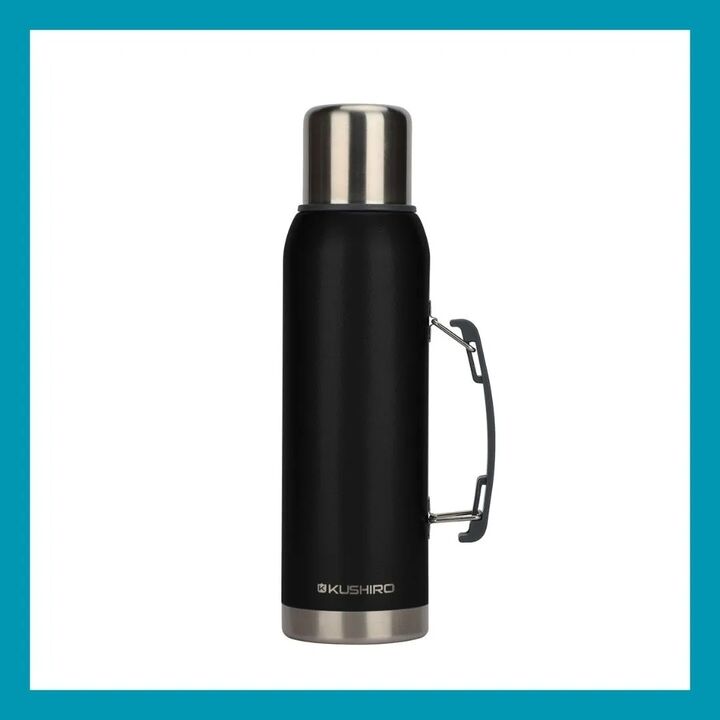 Termo Kushiro 1200ml Manija Pico Cebador Doble Capa - Vista 2