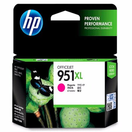 Cartucho de Tinta HP 951XL CN047AL MAGENTA original Pro 8600