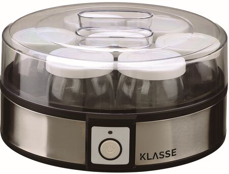 Yogurtera Acero Inoxidable. 7 frascos Klasse (KS7001)