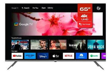 TV LED 4K 65" SHARP 4T-C65FL6L GTV- UHD, SMART, NETFLIX, YOU TUBE