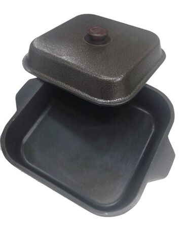 Olla Horno Cuadrada Antiadherente Dona Tina 2031 5lts