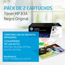Toner Hp 83a Negro Cf283ad Original Dual Pack M201 M225 M127 - Miniatura 2