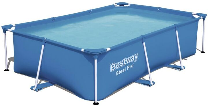 Pileta Estructural Rectangular Bestway Lona 2300 Litros Steel Pro - Vista principal