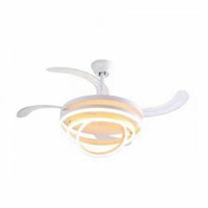 VENTILADOR DE TECHO RETRACTIL STAR TRAK STVT-43-SM LED BLANCO CLUZ 65W. MINIMALISTA - 4609248 - Vista principal