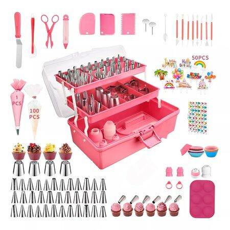 Kit de Decoración Gadnic 370 Piezas Para Reposteria