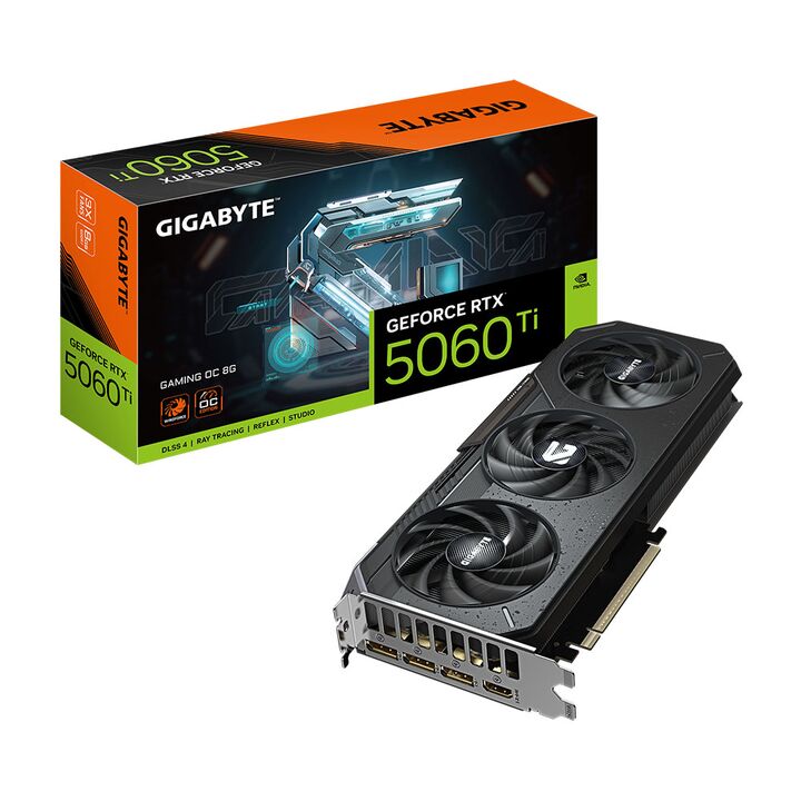 Placa de Video 8Gb Rtx 5060 Ti Gigabyte Gaming Oc - Vista principal