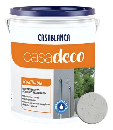 Latex Revestimiento Acrilico Texturado Rodillable Fino 20L/25Kg Color Oveja