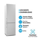 HELADERA C/FREEZER KOHINOOR KHG40/9 - BLANCA 358LTS CICLICA FREEZER C/3 CAJONES - Miniatura 2