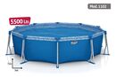 Pileta estructural redonda Pelopincho 1102 con capacidad de 5500 litros 3.05 m de diámetro - Miniatura 4