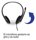 Auriculares Headset Verbatim 70721 Con Micrófono Stereo - Miniatura 7