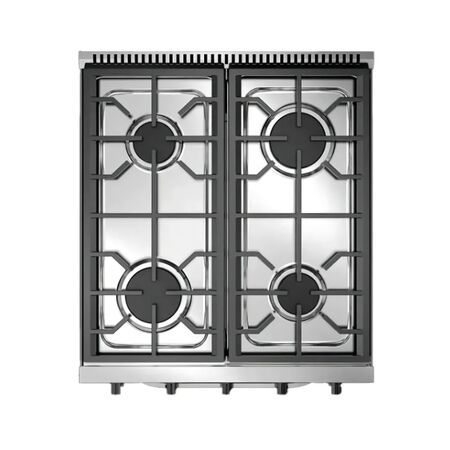 COCINA SAHO KUMA 510 - VISOR, 51CM, 4 HORNALLAS, INOX (18098-1)