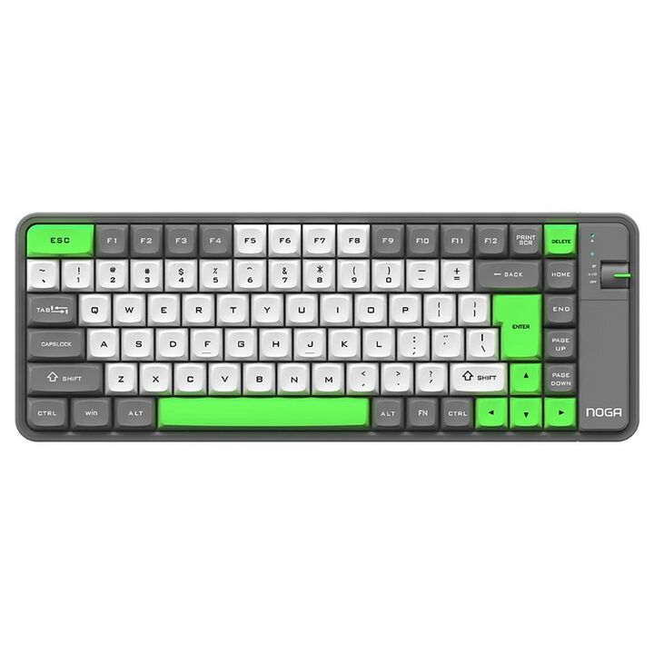 Teclado Inalambrica + Bluetooth Noga NKB-Q10 - Vista principal