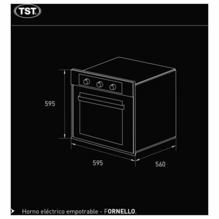 Horno Elctrico Empotrable TST Fornello